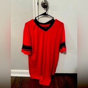 Pink and Black Satin Nightgown